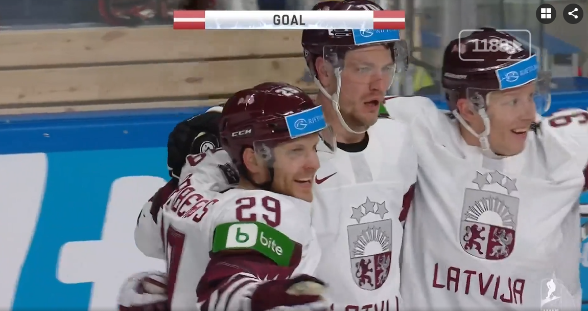 Latvija - Itālija Hokeja spēles labākos momentus skaties play.1188.lv, screenshot Latvija - Itālija Hokeja spēles labākos momentus skaties play.1188.lv, screenshot