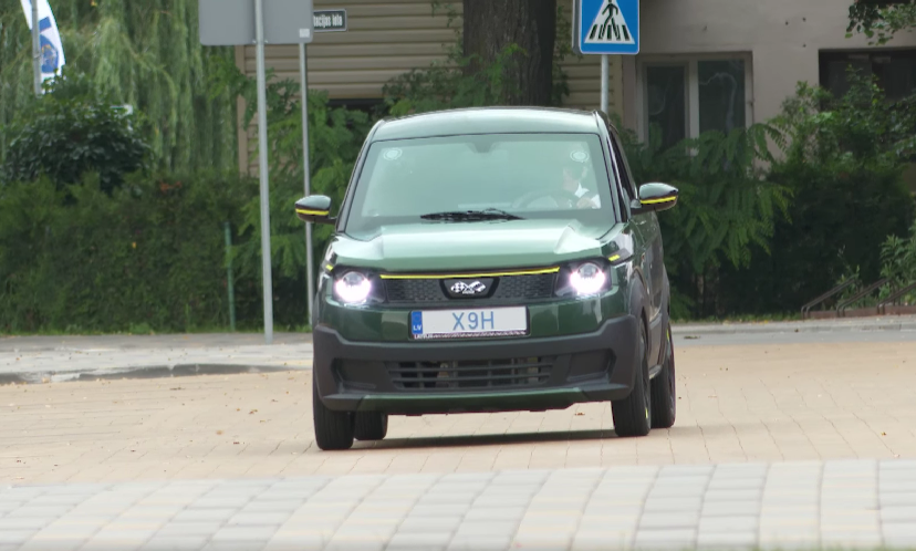 "Ligier Myli" mopēda-auto Foto: Ekrānšāviņš "Ligier Myli" mopēda-auto Foto: Ekrānšāviņš