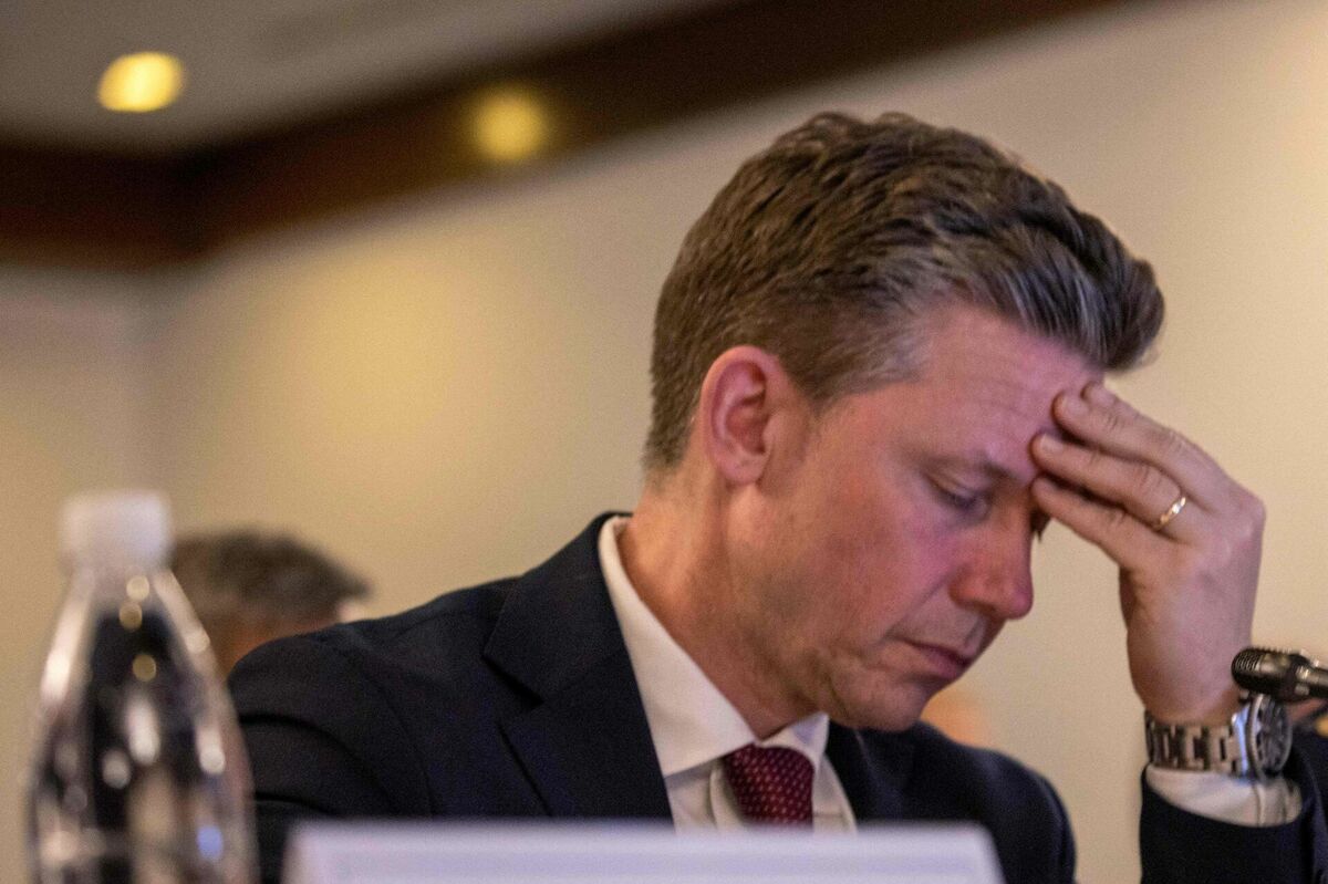 Zviedrijas aizsardzības ministrs Pols Junsons. Foto: ANDRE PAIN / AFP Zviedrijas aizsardzības ministrs Pols Junsons. Foto: ANDRE PAIN / AFP