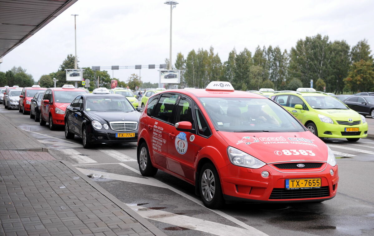 Taksometri. Foto: Evija Trifanova/LETA Taksometri. Foto: Evija Trifanova/LETA