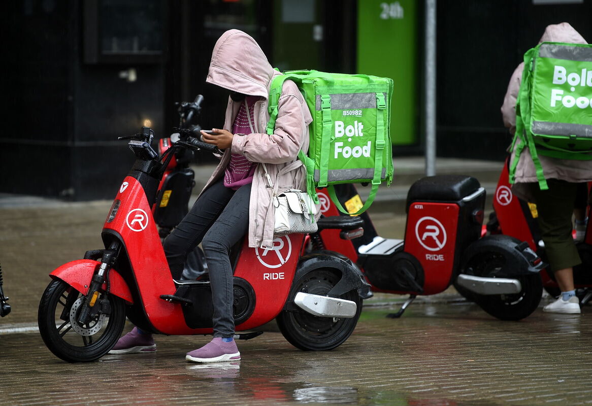 "Ride" elektriskie transportlīdzekļi. Foto: Zane Bitere/LETA