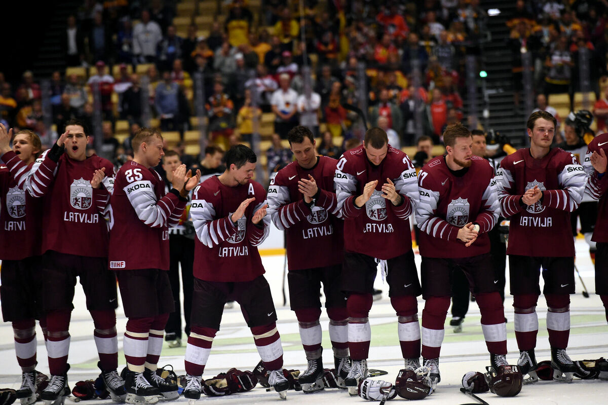 Pasaules čempionāta spēle hokejā . Foto: Edijs Pālens/LETA Pasaules čempionāta spēle hokejā . Foto: Edijs Pālens/LETA
