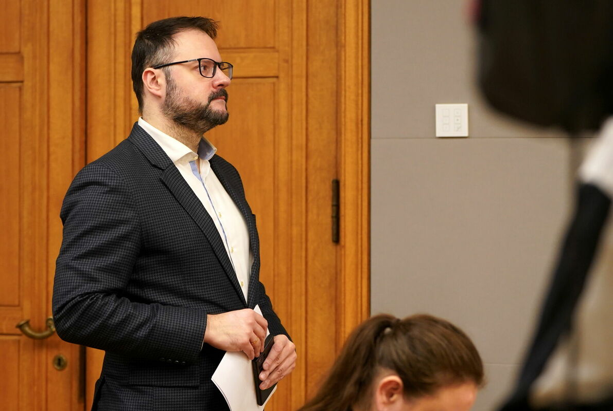 Satiksmes ministrs Kaspars Briškens. Foto: Lita Millere/LETA Satiksmes ministrs Kaspars Briškens. Foto: Lita Millere/LETA