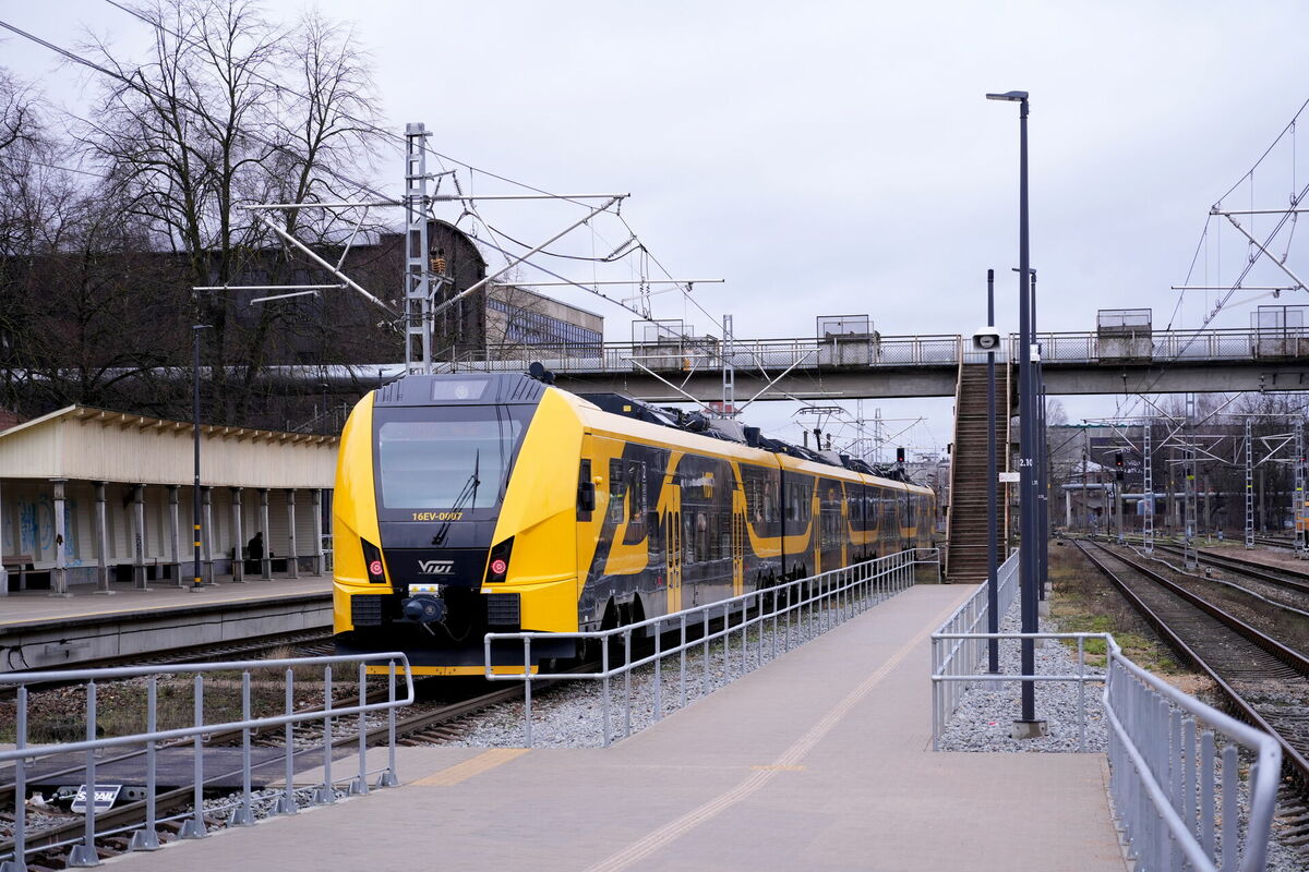 Vilciens. Foto: Ieva Leiniša/LETA Vilciens. Foto: Ieva Leiniša/LETA