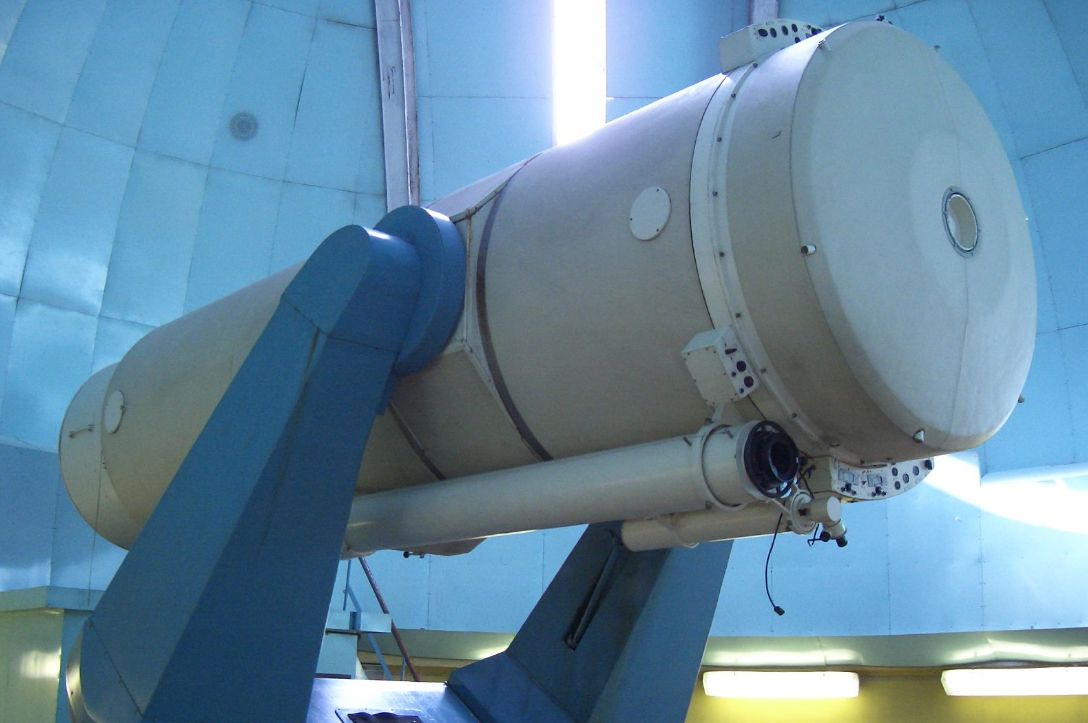 Teleskops Baldones observatorijā. Foto: Publicitātes attēls Teleskops Baldones observatorijā. Foto: Publicitātes attēls