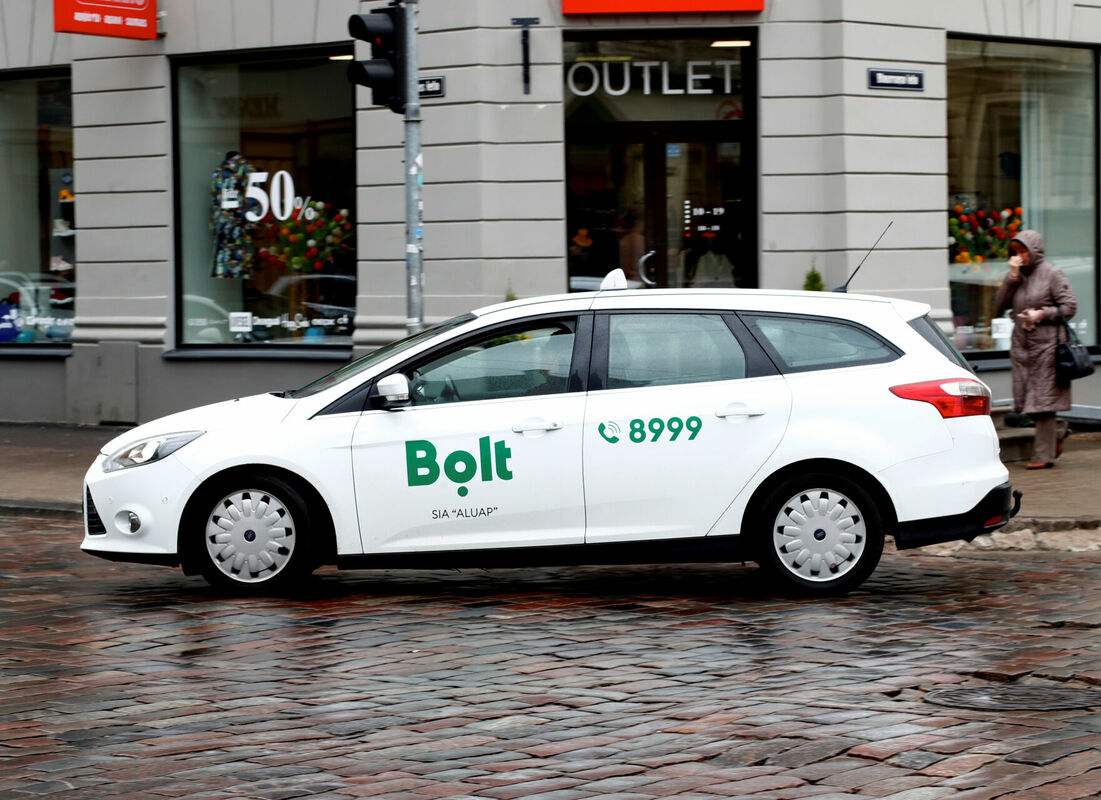 "Bolt" taksometrs. Foto: REUTERS/Ints Kalnins "Bolt" taksometrs. Foto: REUTERS/Ints Kalnins