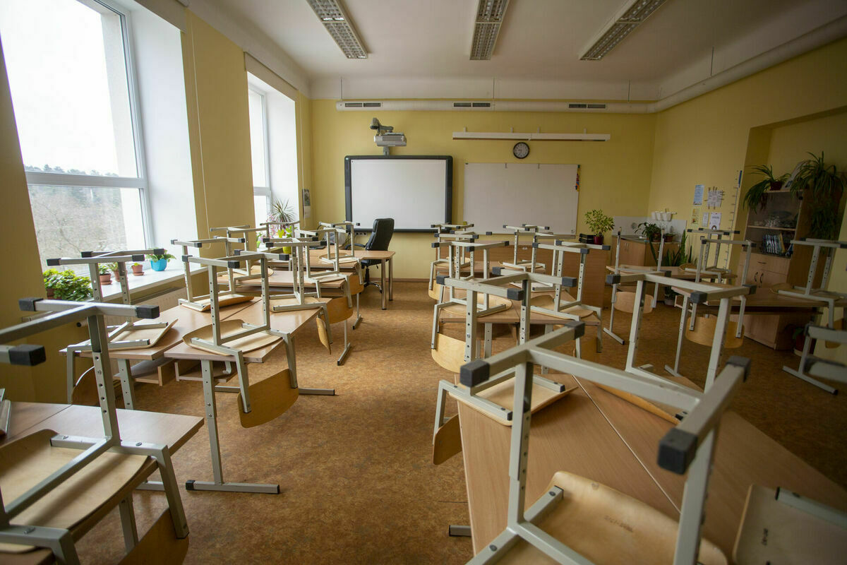 Mācību klase. Foto: Edijs Pālens/LETA Mācību klase. Foto: Edijs Pālens/LETA