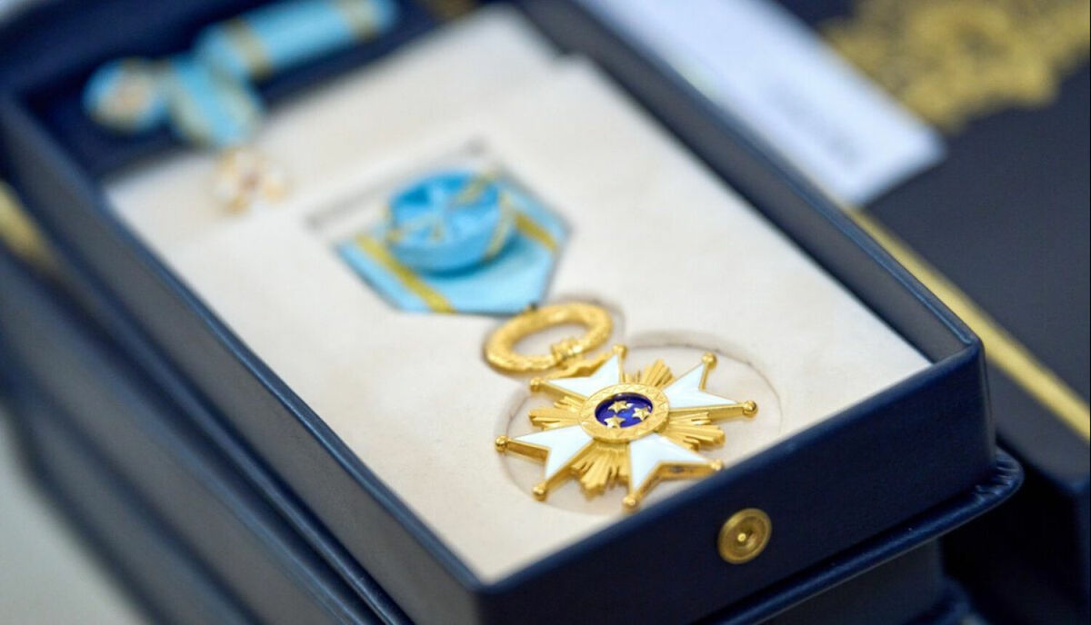 riju Zvaigžņu ordenis. Foto: Prezidenta kanceleja riju Zvaigžņu ordenis. Foto: Prezidenta kanceleja