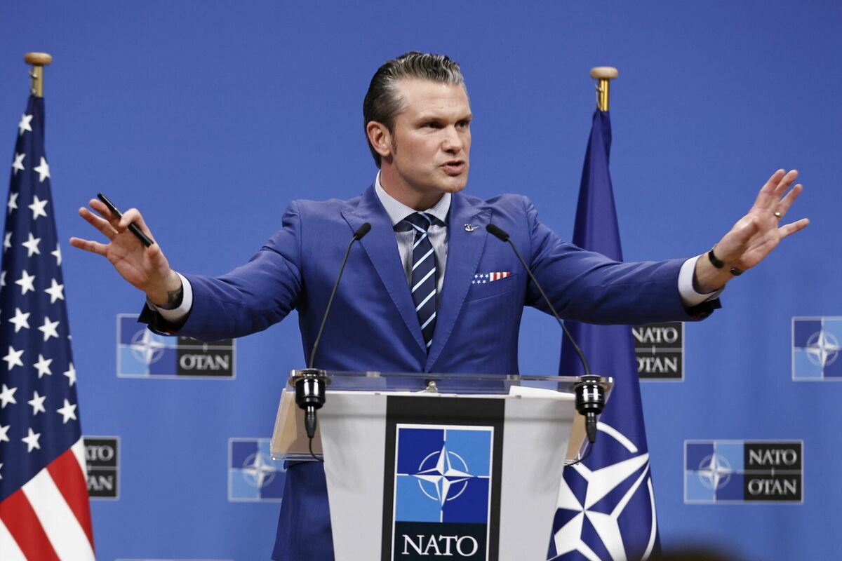 Pīts Hegsets. Foto: Foto: SIMON WOHLFAHRT / AFP / Scanpix Pīts Hegsets. Foto: Foto: SIMON WOHLFAHRT / AFP / Scanpix