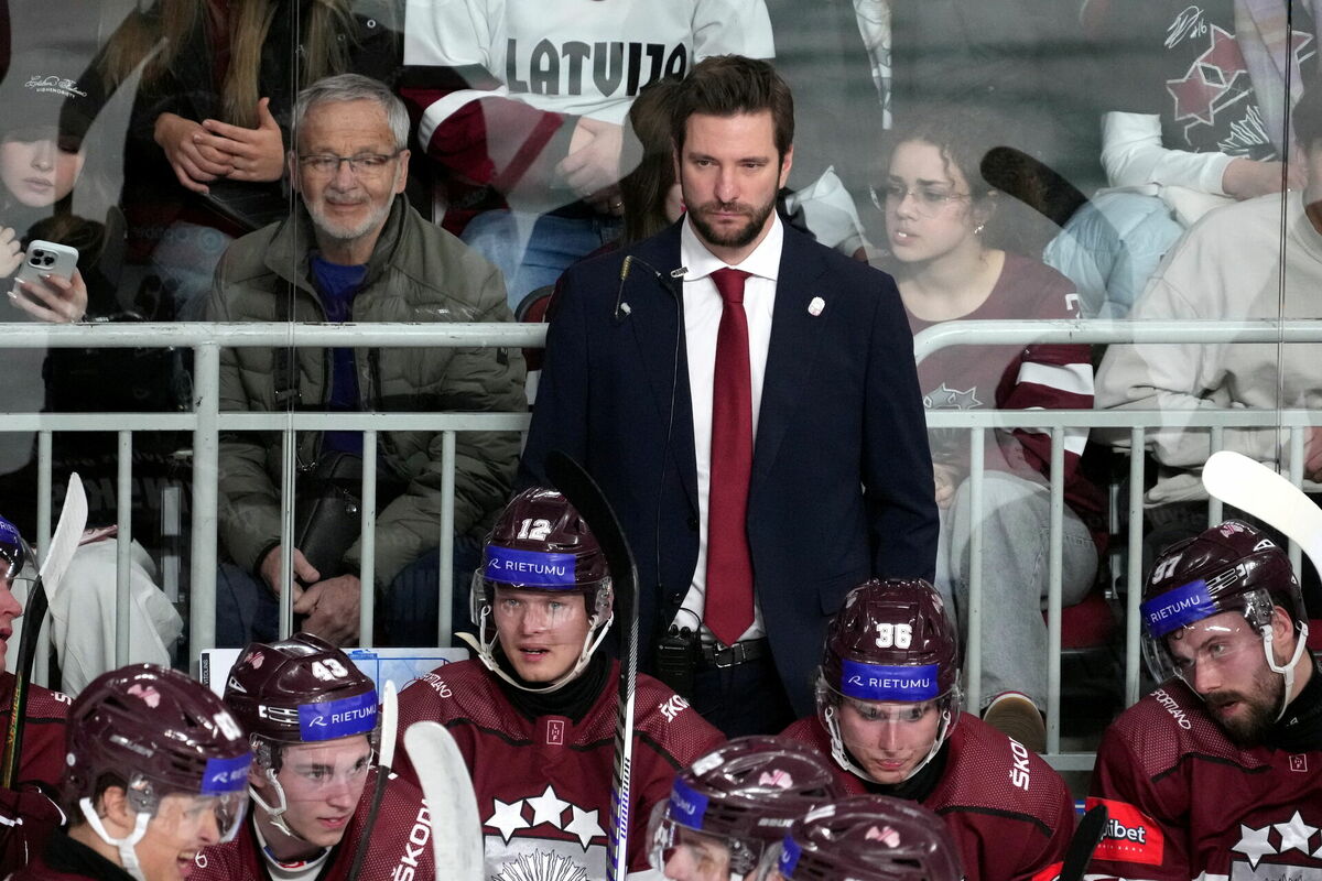 Treneris Lauris Dārziņš. Foto: Edijs Pālens/LETA Treneris Lauris Dārziņš. Foto: Edijs Pālens/LETA