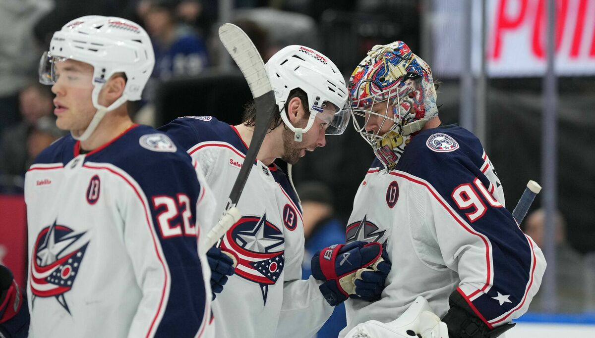 Elvis Merzļikins. Foto: USA TODAY Sports via Reuters Connect/Scanpix Elvis Merzļikins. Foto: USA TODAY Sports via Reuters Connect/Scanpix