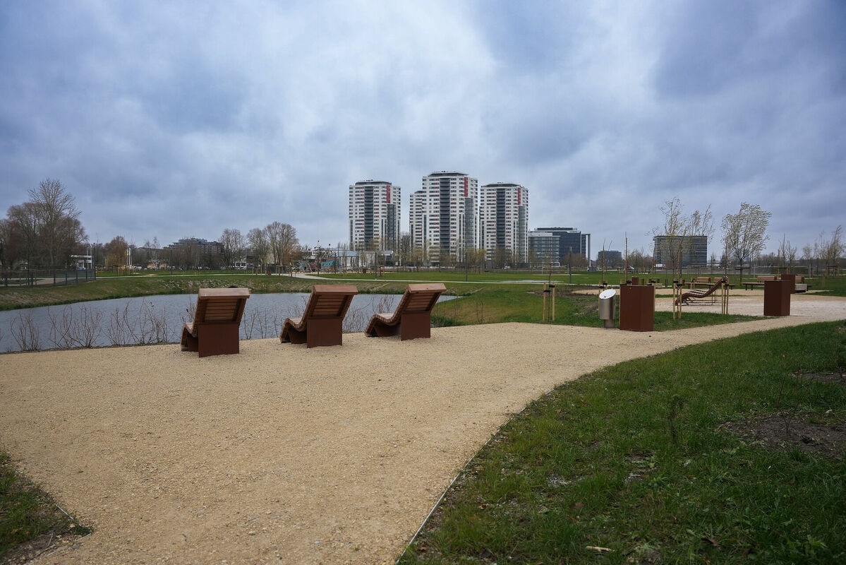Skanstes parks. Foto: Rīgas dome Skanstes parks. Foto: Rīgas dome