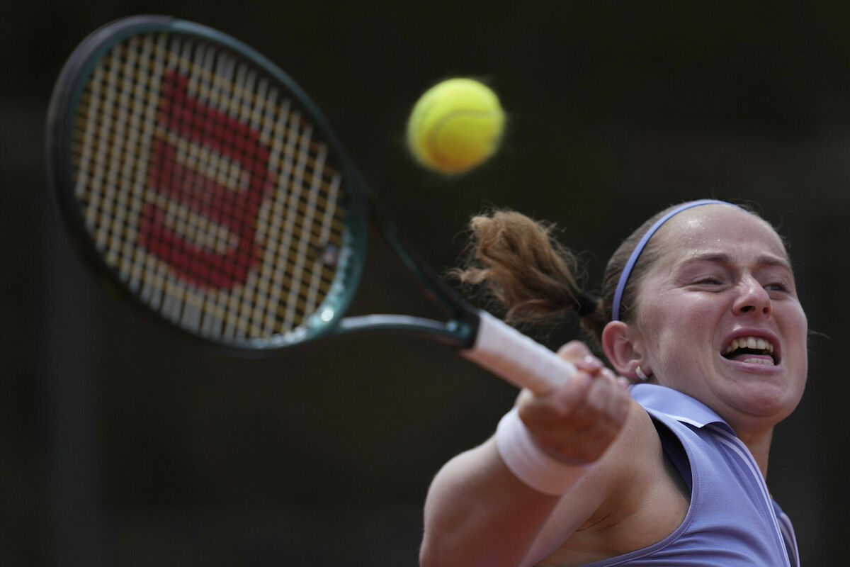 Aļona Ostapenko. Foto: scanpix/Alfredo Falcone/LaPresse via AP Aļona Ostapenko. Foto: scanpix/Alfredo Falcone/LaPresse via AP