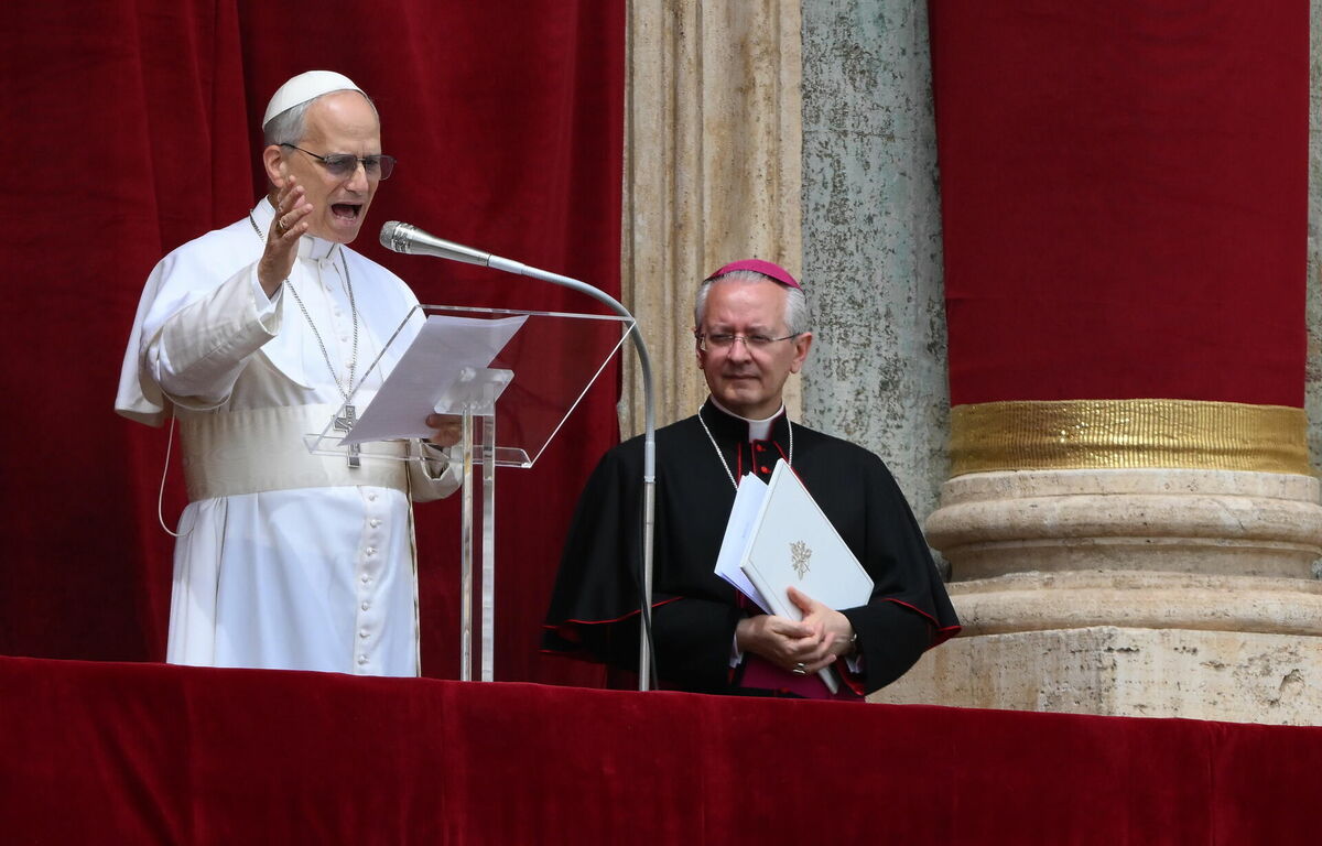 Pāvests Leons XIV. Foto: EPA/ETTORE FERRARI/Scanpix Pāvests Leons XIV. Foto: EPA/ETTORE FERRARI/Scanpix
