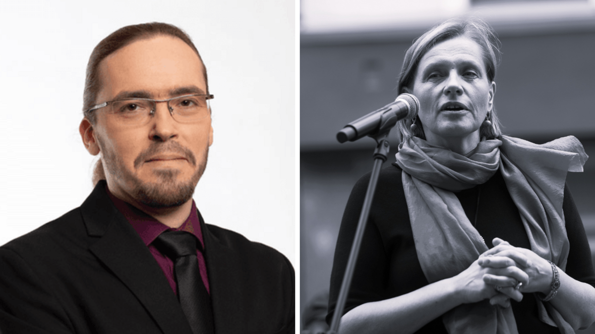 Dmitrijs Golubevs un Ilze Aizsilniece. Foto: @lastguru_net/X/Sintija Zandersone/LETA Dmitrijs Golubevs un Ilze Aizsilniece. Foto: @lastguru_net/X/Sintija Zandersone/LETA