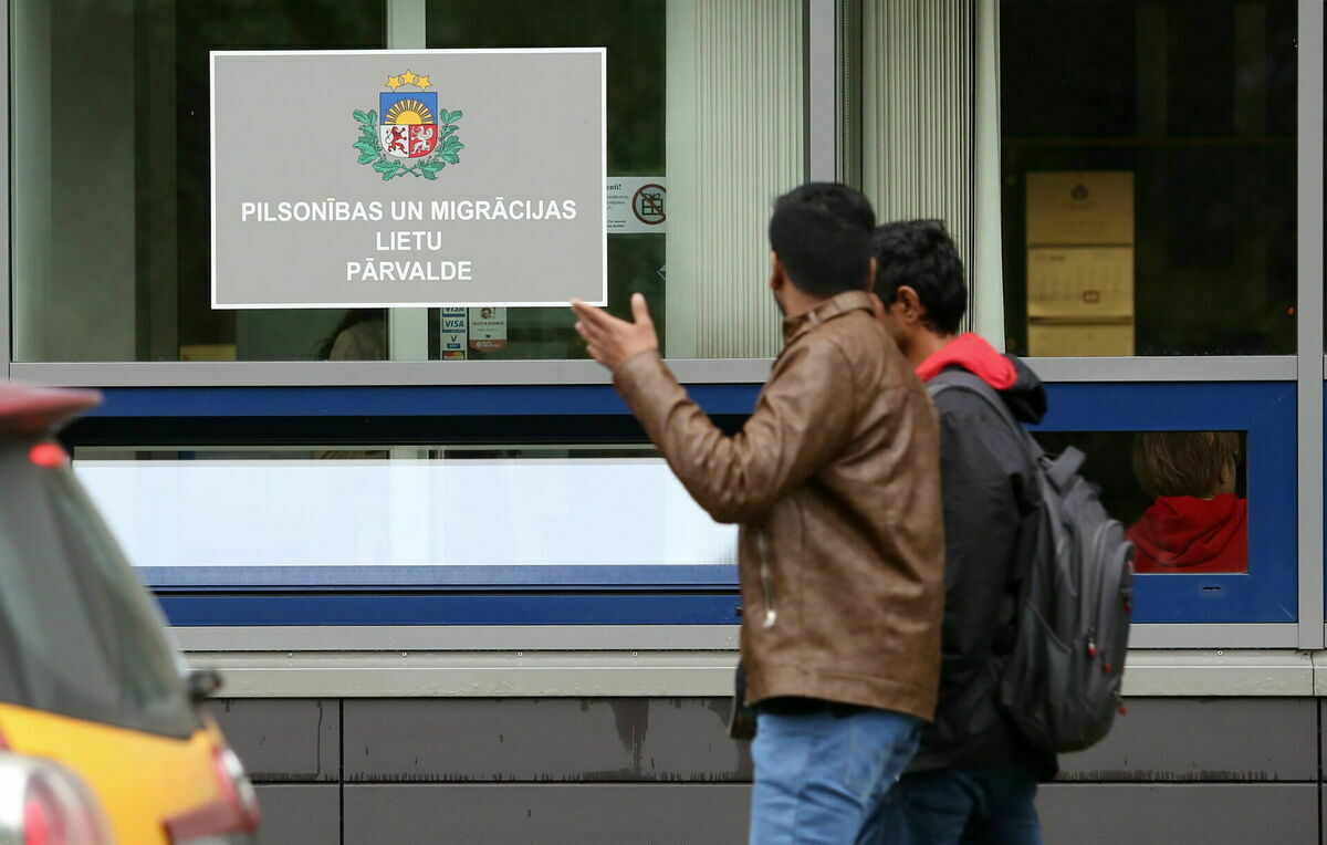 Pilsonības un migrācijas lietu pārvalde. Foto: Edijs Pālens/LETA Pilsonības un migrācijas lietu pārvalde. Foto: Edijs Pālens/LETA