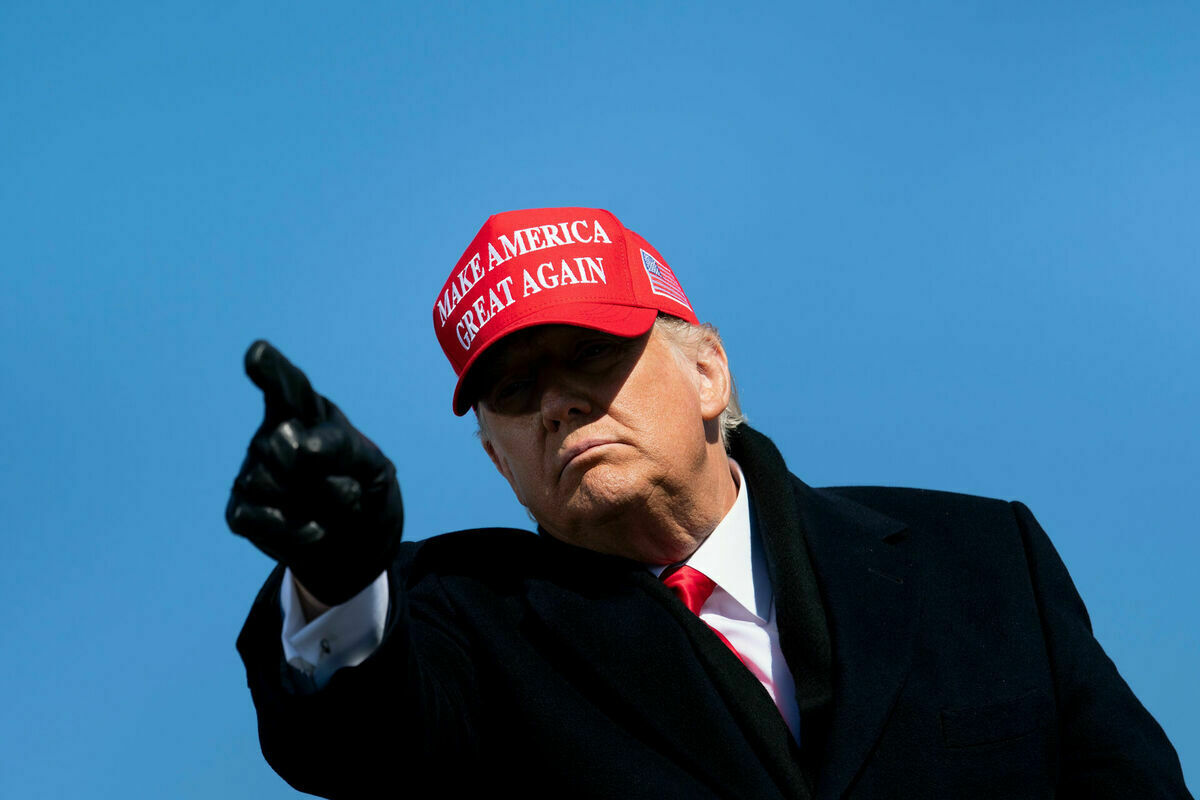 Donalds Tramps. Foto: scanpix/Brendan Smialowski / AFP Donalds Tramps. Foto: scanpix/Brendan Smialowski / AFP