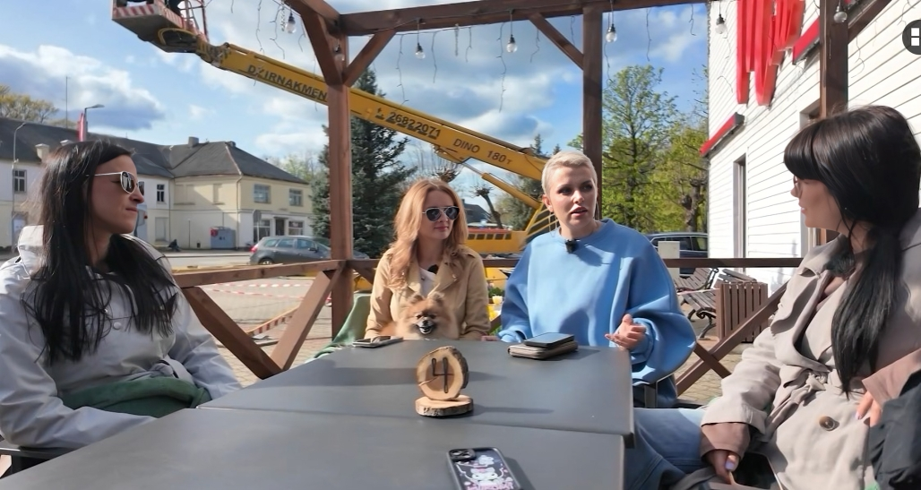 Foto: Ekrānuzņēmums no raidījuma "Slavenības. Bez filtra" Foto: Ekrānuzņēmums no raidījuma "Slavenības. Bez filtra"