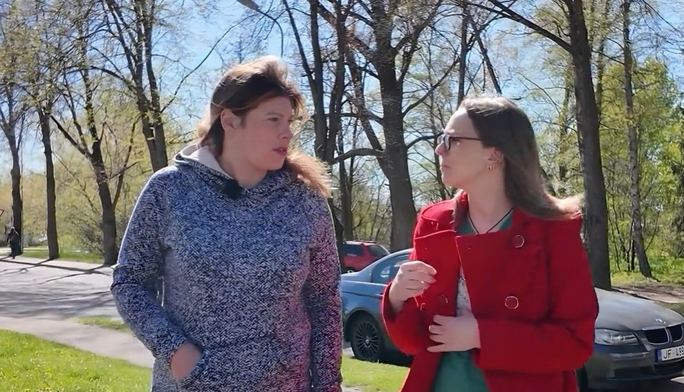 Foto: Ekrānuzņēmums no raidījuma "Slavenības. Bez filtra" Foto: Ekrānuzņēmums no raidījuma "Slavenības. Bez filtra"