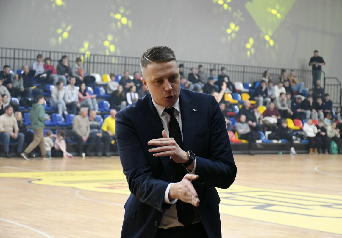 "VEF Rīga" galvenais treneris Mārtiņš Gulbis. Foto: Ivars Soikāns/LETA "VEF Rīga" galvenais treneris Mārtiņš Gulbis. Foto: Ivars Soikāns/LETA