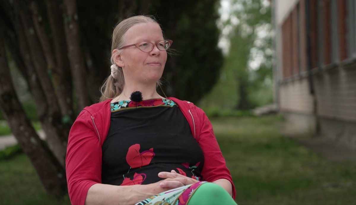 Vita Folkmane. Foto: ekrānuzņēmums no 1188play Vita Folkmane. Foto: ekrānuzņēmums no 1188play