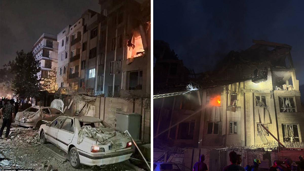 Izraēlas radītie postījumi Irānā. Foto: SEPAH NEWS / AFP Izraēlas radītie postījumi Irānā. Foto: SEPAH NEWS / AFP