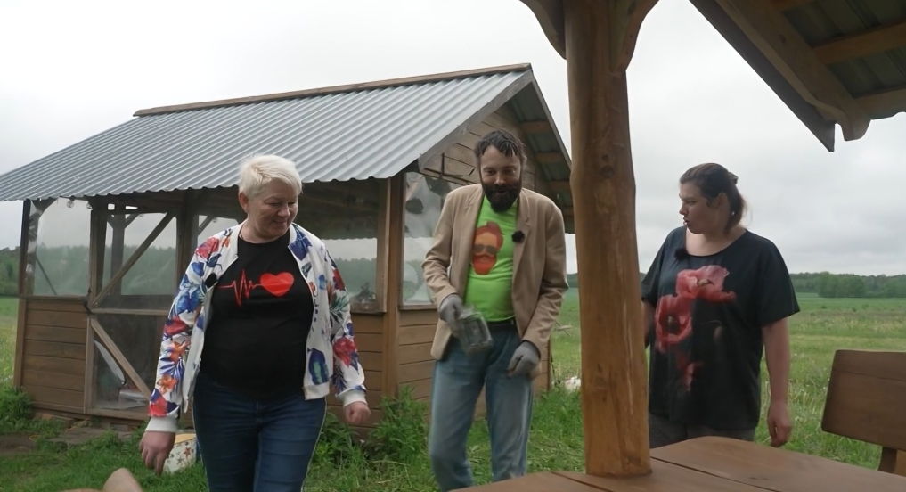 Foto: Ekrānuzņēmums no raidījuma "Slavenības. Bez filtra" Foto: Ekrānuzņēmums no raidījuma "Slavenības. Bez filtra"