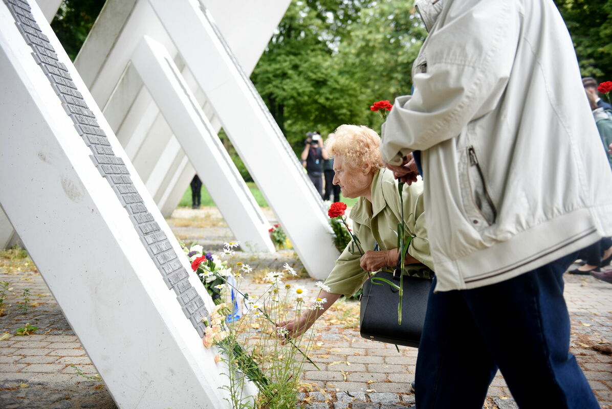 Holokausta memoriāls. Foto: Zane Bitere/LETA Holokausta memoriāls. Foto: Zane Bitere/LETA