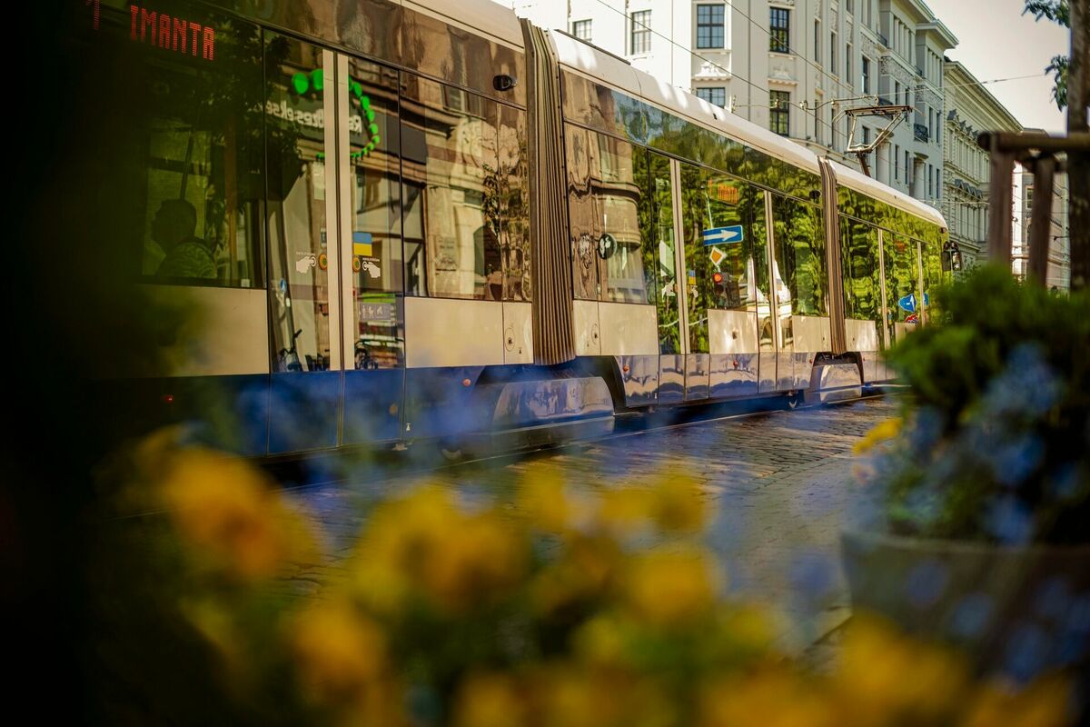 Tramvajs. Foto: Rīgas satiksme Tramvajs. Foto: Rīgas satiksme