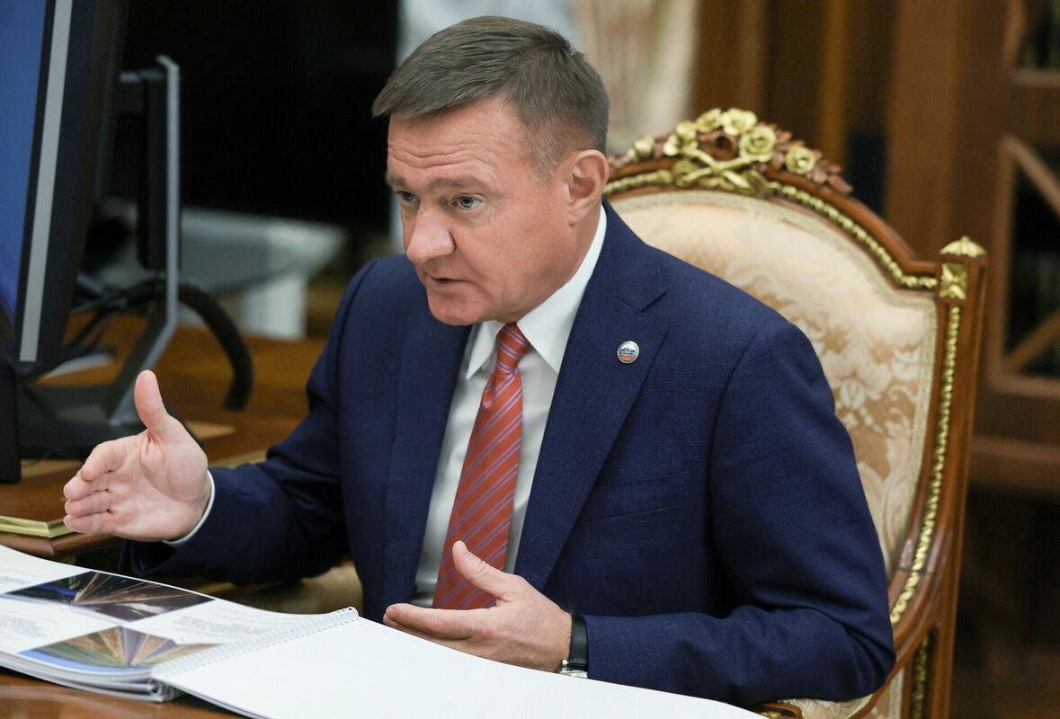 Romāns Starovoits. Foto: scanpix.Sputnik/Gavriil Grigorov/Pool via REUTERS Romāns Starovoits. Foto: scanpix.Sputnik/Gavriil Grigorov/Pool via REUTERS