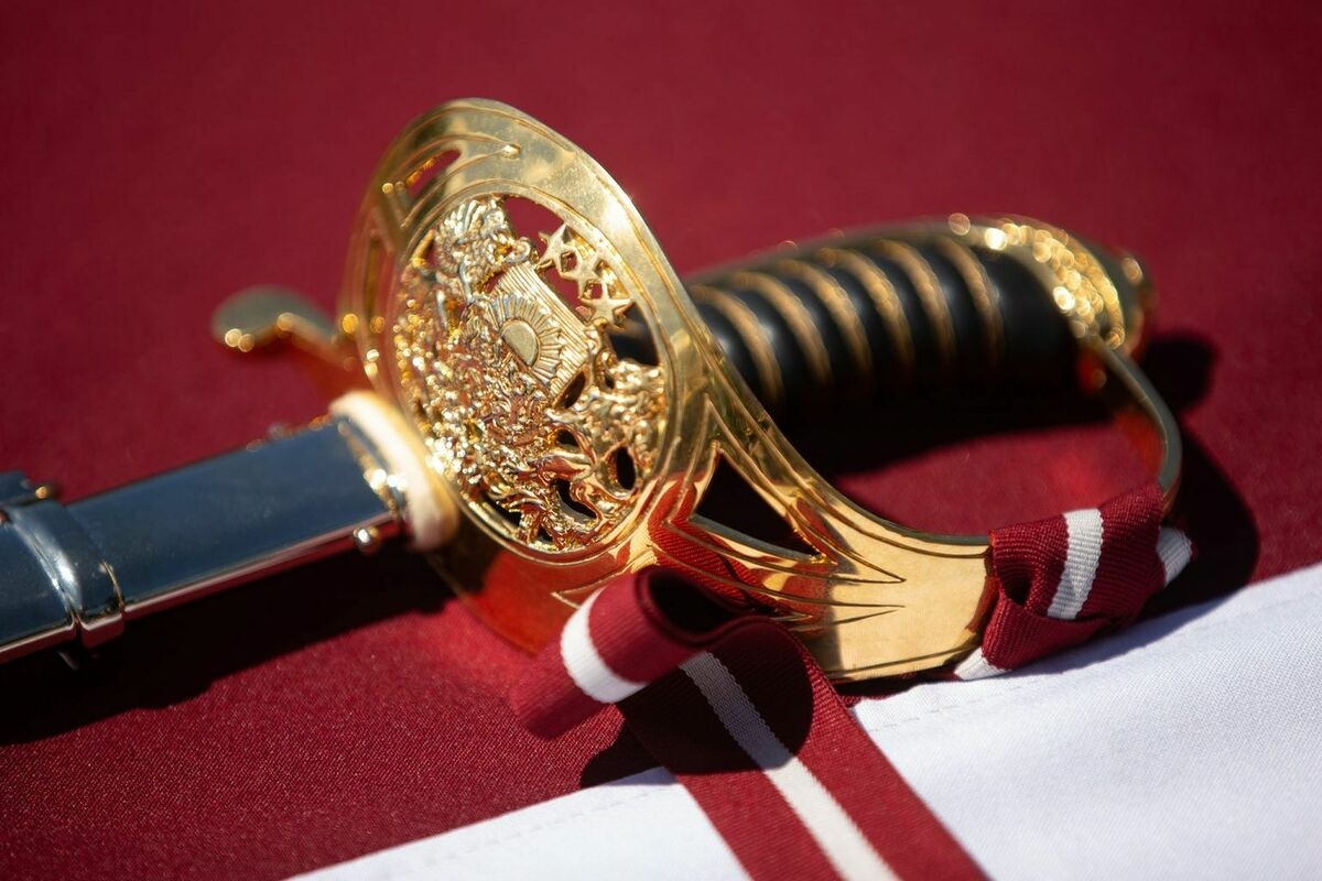 Virsnieka zobens. Foto: virsnieki.lv Virsnieka zobens. Foto: virsnieki.lv