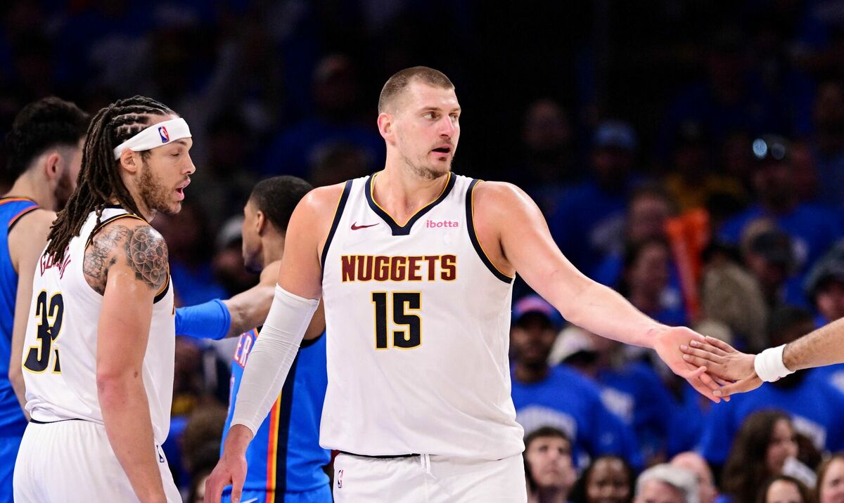 Nikola Jokičs. Foto: Joshua Gateley/Getty Images/AFP/Scanpix Nikola Jokičs. Foto: Joshua Gateley/Getty Images/AFP/Scanpix