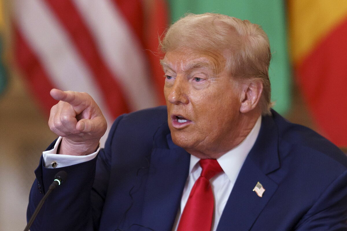 Donalds Tramps. Foto: EPA/WILL OLIVER / POOL Donalds Tramps. Foto: EPA/WILL OLIVER / POOL