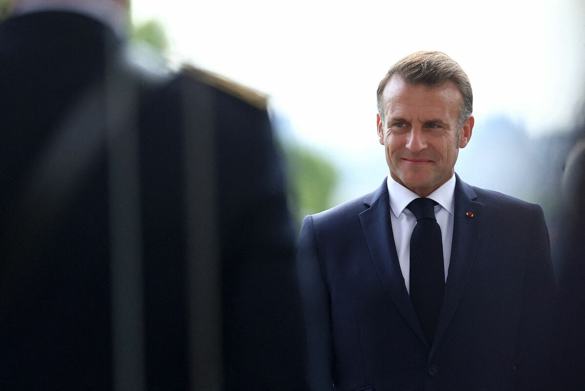 Emanuels Makrons. Foto: Abdul Saboor / POOL / AFP Emanuels Makrons. Foto: Abdul Saboor / POOL / AFP