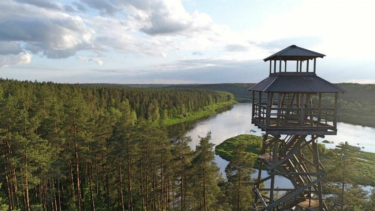Priedaines skatu tornis. Foto: Latvia Travel Priedaines skatu tornis. Foto: Latvia Travel