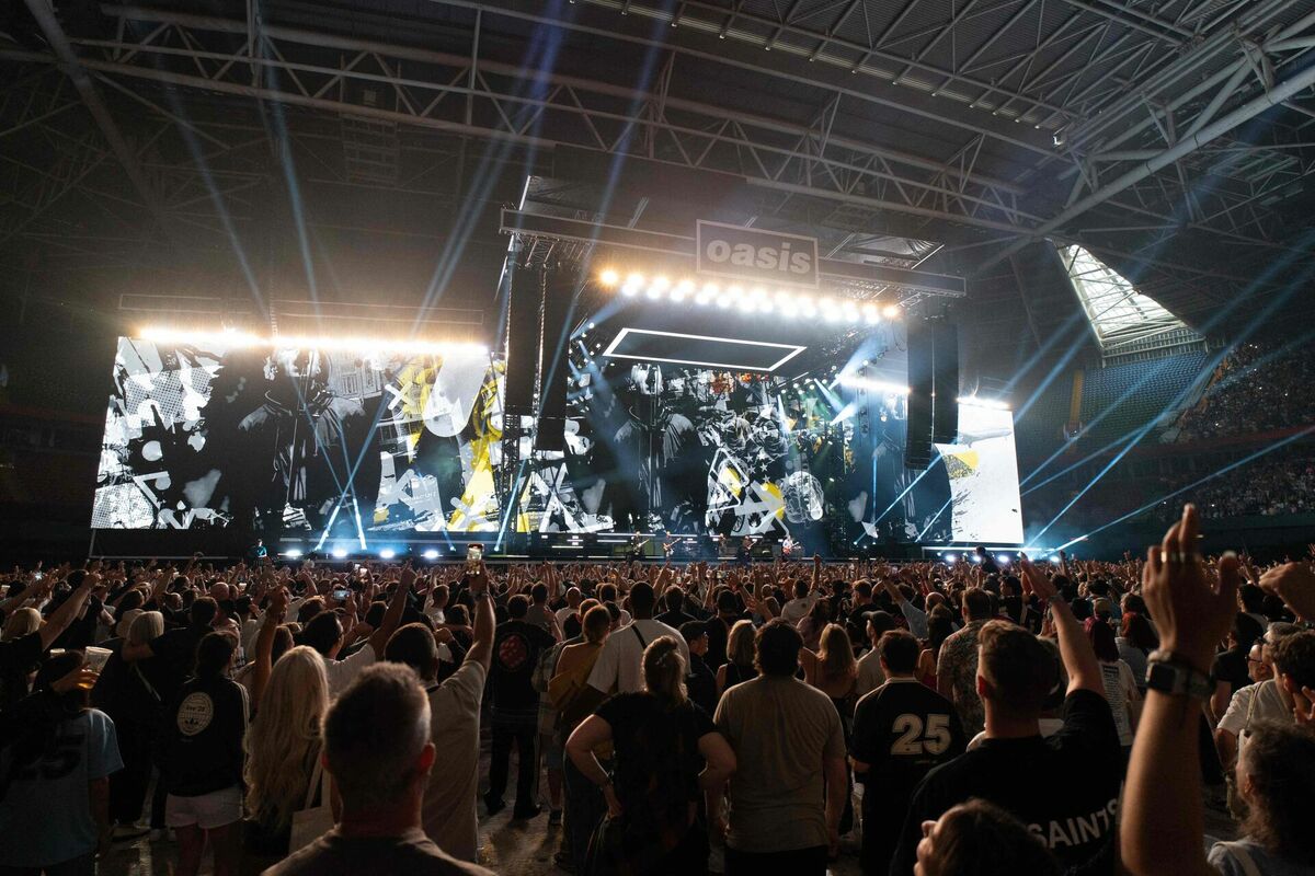 "Oasis" koncerts. Foto: AFP stringer / AFP "Oasis" koncerts. Foto: AFP stringer / AFP