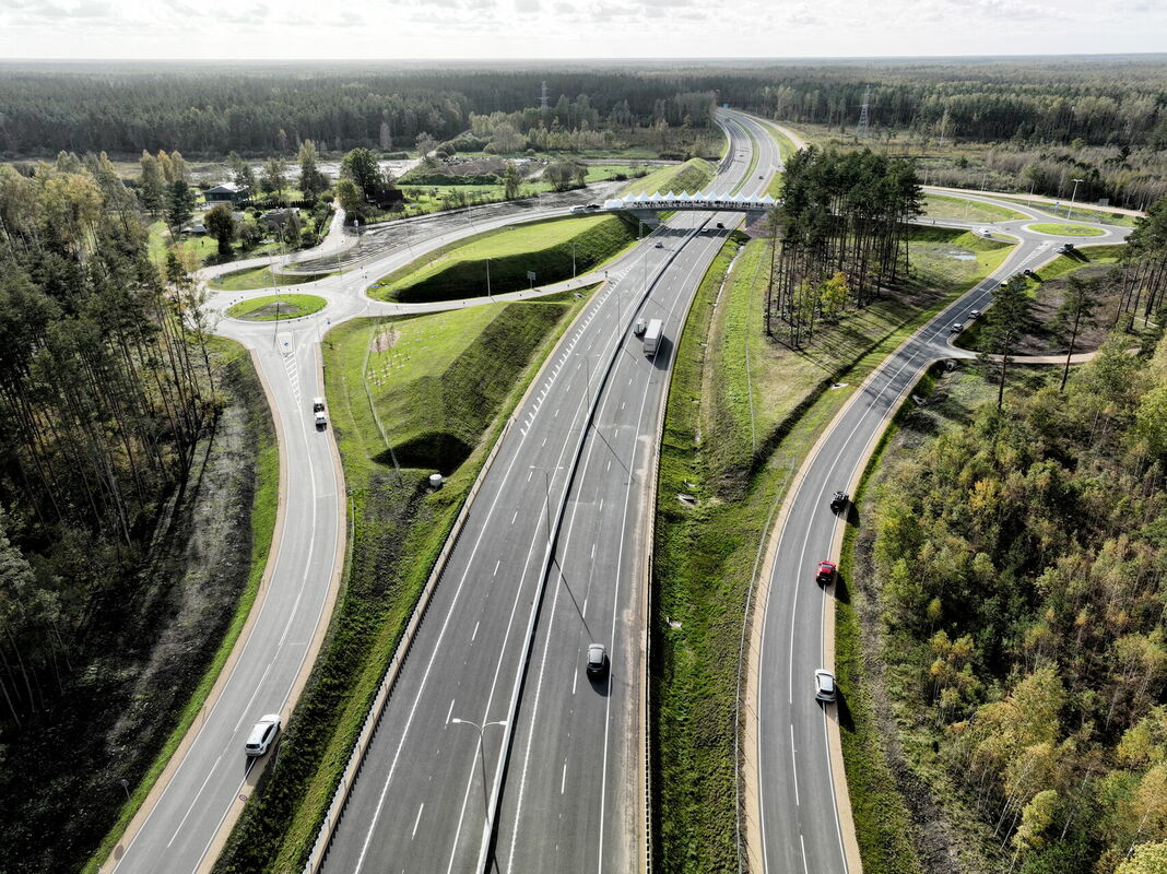 Ķekavas apvedceļš. Foto: Evija Trifanova/LETA Ķekavas apvedceļš. Foto: Evija Trifanova/LETA
