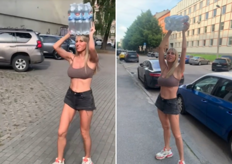 Foto: Ekrānuzņēmums no "Slavenības brīvsolī" Foto: Ekrānuzņēmums no "Slavenības brīvsolī"