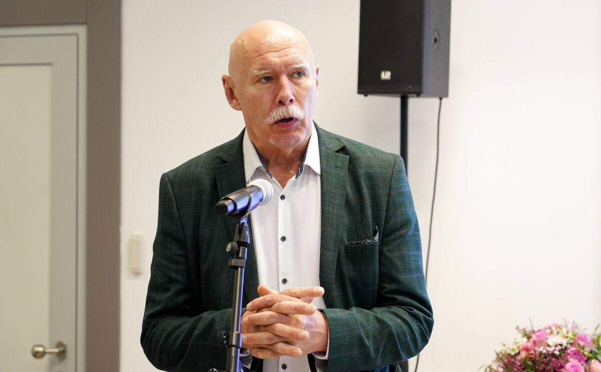 Latvijas Ārstu biedrības valdes loceklis Pēteris Apinis. Foto: LETA Latvijas Ārstu biedrības valdes loceklis Pēteris Apinis. Foto: LETA