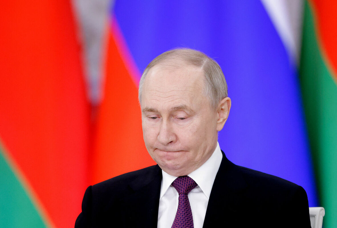 Krievijas diktators Vladimirs Putins. Foto: REUTERS/Maxim Shemetov/Pool/Scanpix Krievijas diktators Vladimirs Putins. Foto: REUTERS/Maxim Shemetov/Pool/Scanpix