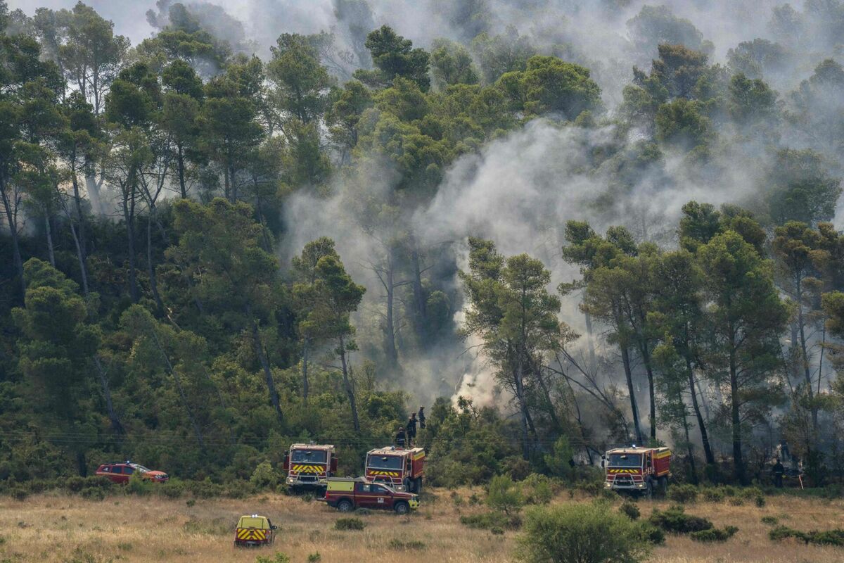 Mežu ugunsgrēks Francijā. Foto: scanpix/Idriss Bigou-Gilles / AFP Mežu ugunsgrēks Francijā. Foto: scanpix/Idriss Bigou-Gilles / AFP