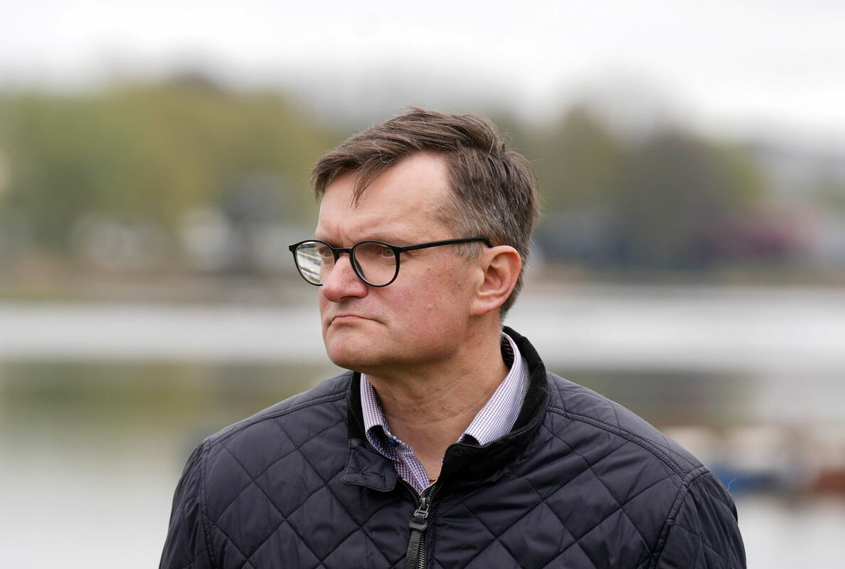 Ūdens dronu ražotāja "NEWT21" valdes priekšsēdētājs Jānis Garisons. Foto: Evija Trifanova/LETA Ūdens dronu ražotāja "NEWT21" valdes priekšsēdētājs Jānis Garisons. Foto: Evija Trifanova/LETA