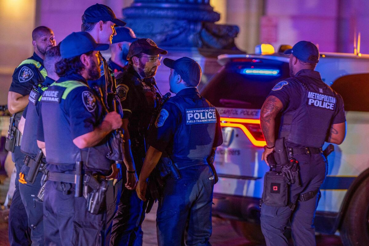 Vašingtonas nacionālā gvarde. Foto: scanpix/TASOS KATOPODIS / GETTY IMAGES NORTH AMERICA Vašingtonas nacionālā gvarde. Foto: scanpix/TASOS KATOPODIS / GETTY IMAGES NORTH AMERICA