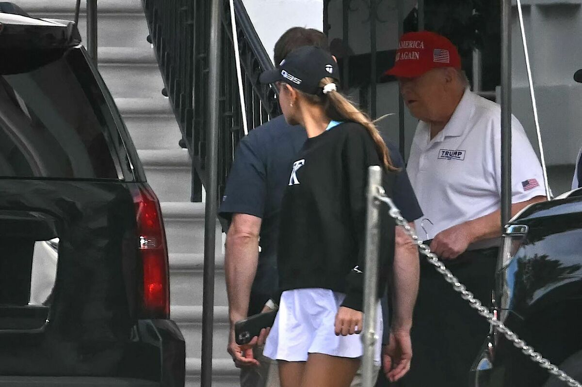 Donalds Tramps ar mazmeitu. Foto: scanpix/ANDREW CABALLERO-REYNOLDS / AF Donalds Tramps ar mazmeitu. Foto: scanpix/ANDREW CABALLERO-REYNOLDS / AF