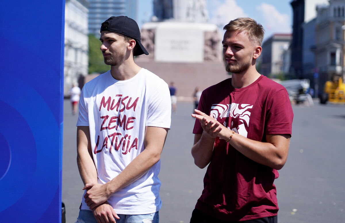 Kristers Zoriks un Artūrs Žagars. Foto: Ieva Leiniša/LETA Kristers Zoriks un Artūrs Žagars. Foto: Ieva Leiniša/LETA