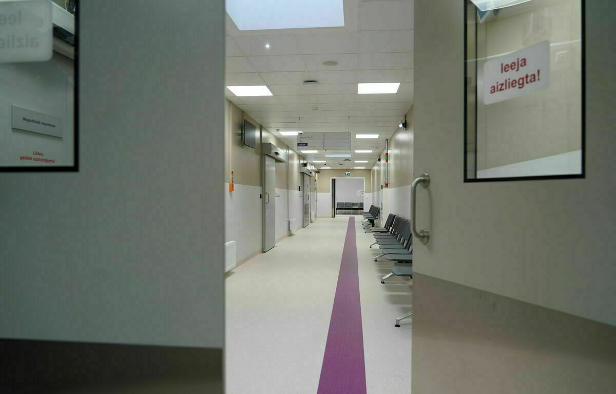 Rīgas Austrumu klīniskās universitātes slimnīcas telpas. Foto: Ieva Leiniša/LETA Rīgas Austrumu klīniskās universitātes slimnīcas telpas. Foto: Ieva Leiniša/LETA