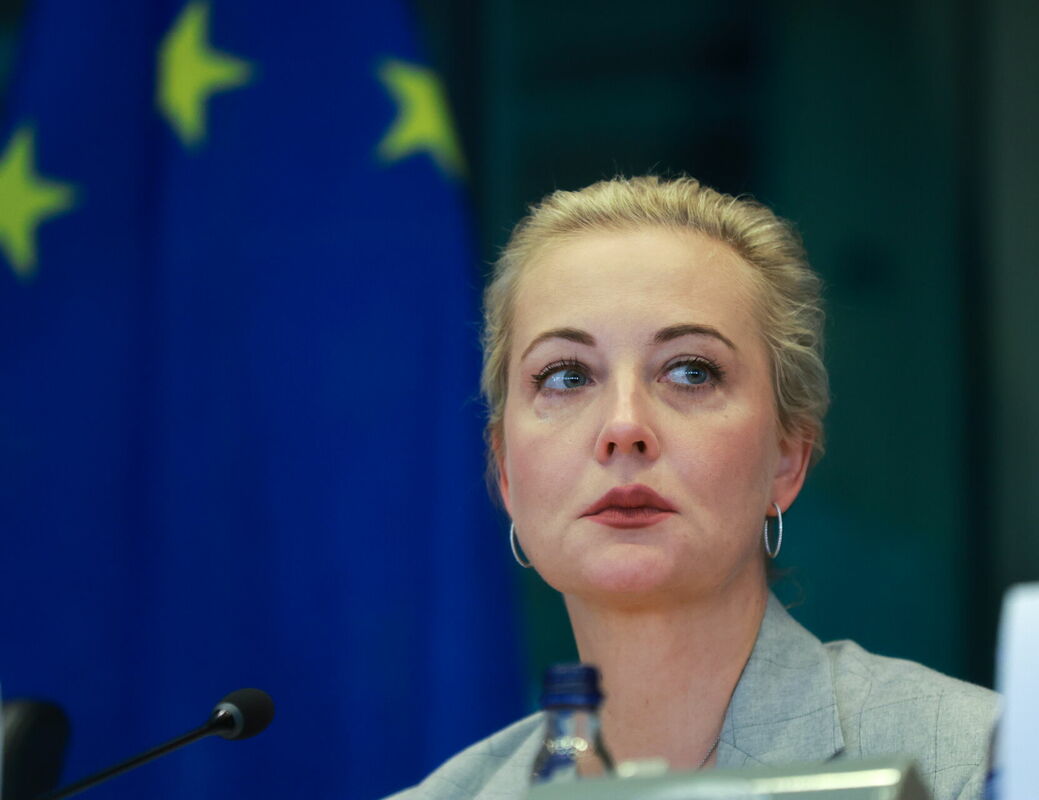 Jūlija Navaļnaja. Foto: EPA/OLIVIER HOSLET Jūlija Navaļnaja. Foto: EPA/OLIVIER HOSLET