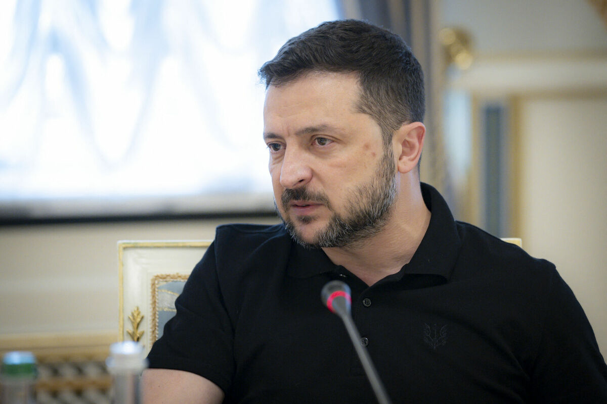 Volodimirs Zelenskis. Foto: UKRAINIAN PRESIDENTIAL PRESS SERVICE / AFP Volodimirs Zelenskis. Foto: UKRAINIAN PRESIDENTIAL PRESS SERVICE / AFP