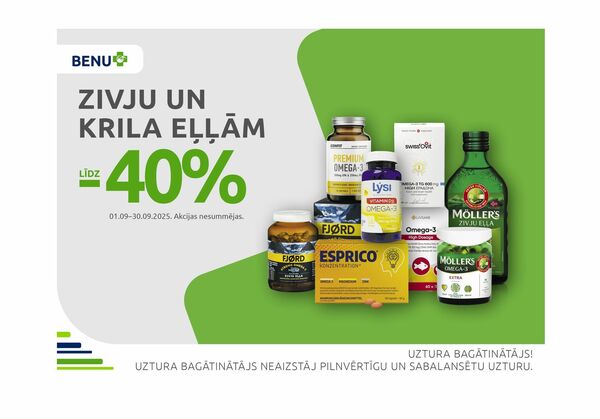 Foto: BENU Aptieka Foto: BENU Aptieka