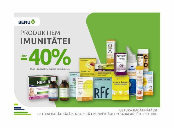 Foto: BENU Aptieka Foto: BENU Aptieka